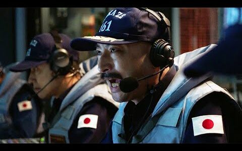 映画『空母いぶき』敵駆逐艦と護衛艦「いそかぜ」攻防シーン