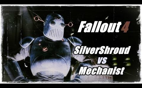 【PS4版日本語Fallout 4】DLC Automatron シルバーシュラウドの衣装を着てメカニストと対峙ユキ
