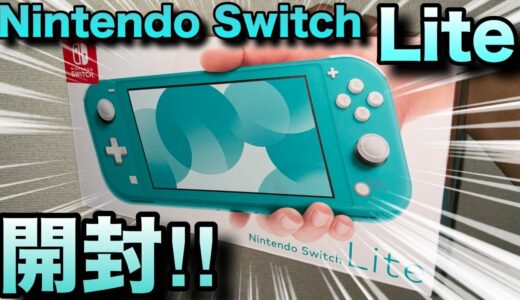 GBA?PSP?違う！これが最新の携帯ゲーム機Nintendo Switch Liteだ！！