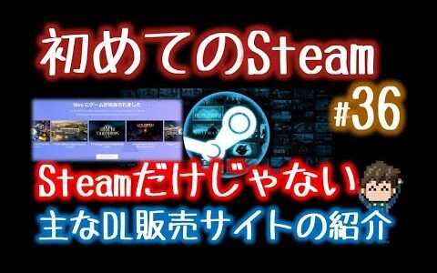 DiscordStore、TwitchPrime、Origin、GOG、Humble Monthlyあなたはどれがお好み？【初めてのSteam#36】