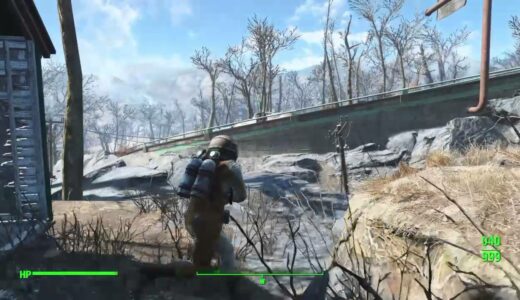 【Fallout 4（フォールアウト４）】213 ロッキーナローズパーク、弔うレイダー？【&G】
