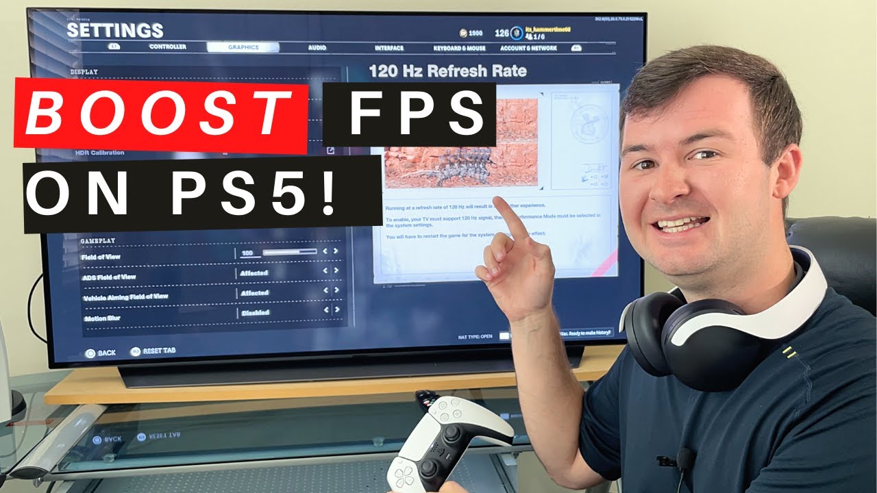 How To Enable 4K 120FPS on PS5 (With 120Hz HDR Gaming Monitor or TV