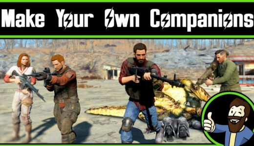 Make Your Own Custom Companion! - Fallout 4 Mod Throwback