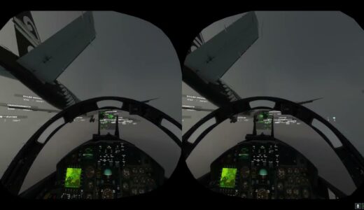 【Rainy landing with Air New Zealand】雨天着陸はニュージーランド航空と【MSFS】13th Gen Core-i9/RTX4090/VR-Quest2 3D