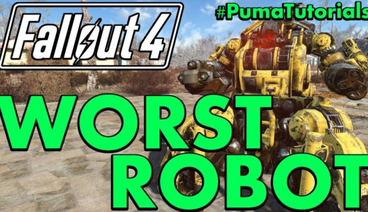 SENTRY BOT SUCKS! - Worst Robot or Automatron Companion Build in Fallout 4 #PumaTutorials
