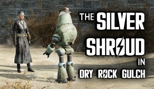 The Silver Shroud in Dry Rock Gulch - Dialogue Options - Fallout 4 Nuka World