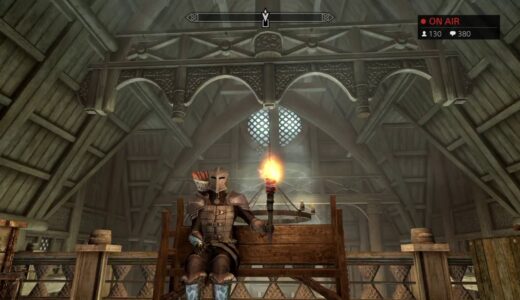 [skyrim配信]ネコ、黒檀を倒すまでの　19/04/11