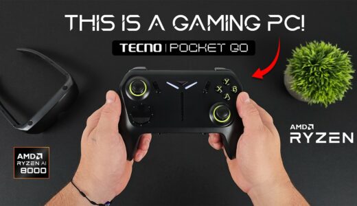 Tecno Pocket GO First Look! A Ryzen Powered Handheld Gaming Console!