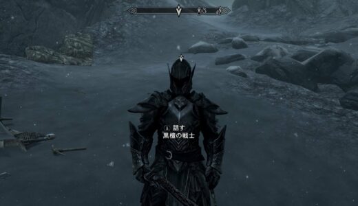 Skyrim Special Edition 黒檀の戦士 Lv82