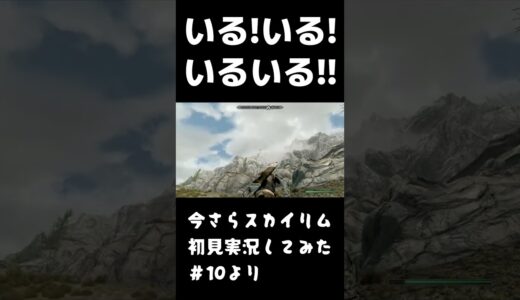 【Skyrim】今さらスカイリム！初見実況プレイしてみた。＃10より【いる！いる！いるいる！】#shorts