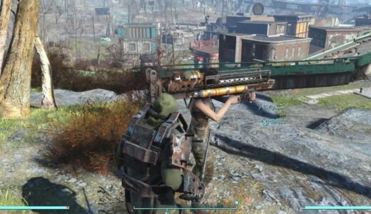 Fallout 4　コンパニオンにヌカランチャーを撃たせよう！