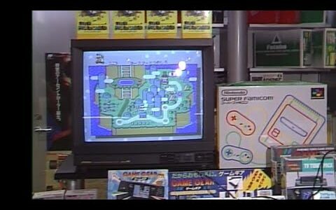 昔のゲーム売り場の様子