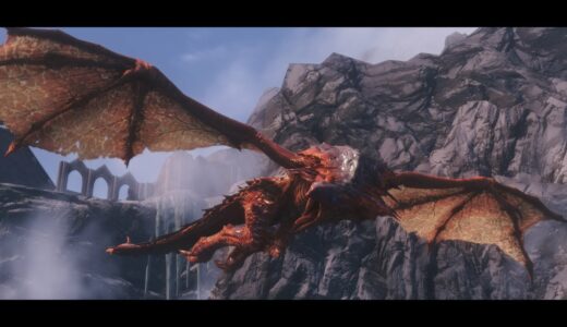 【PC】スカイリム ドーンガード 吸血鬼プレイ ドラゴン戦“Ultimate Dragons”