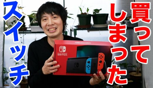 【任天堂スイッチ】２０年ぶりにゲーム機を買ってみたんでゲームチャンネルを立ち上げました！【Nintendo Switch】