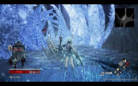 コードヴェイン　バケモノ狩りの試練～氷華の女帝編～　一撃カンストダメージ　CODEVEIN