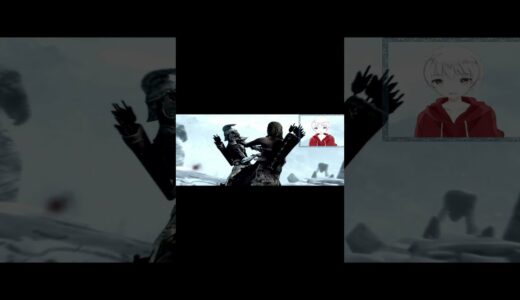 動画素材＋メニューBGM＋あの演説でPVできた  【スカイリム/Skyrim】#shorts