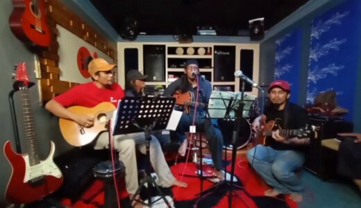 Lautan kaseh Cover At Eiga Studio