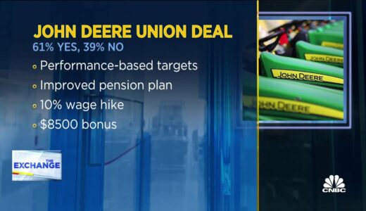 John Deere and UAW members reach deal, ending a month-long strike