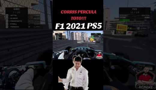 F1 2021 PS5 💥 SUPERCORRIS PERCULA TOTO 😂 #shorts