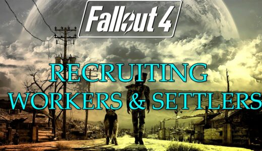 FALLOUT 4: How To Recruit Settlers and People - Recruiting for your Settlement Fallout 4 Guide