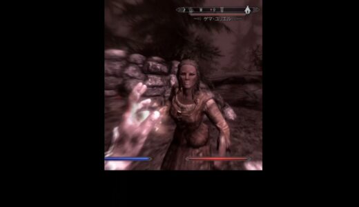 女は許さん正当防衛成立【スカイリム】#ゲーム #スカイリム #ホラーゲーム実況プレイ