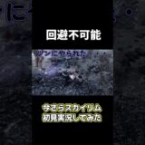 【スカイリム】回避不可能【初見実況】#shorts#ゲーム実況 #スカイリム