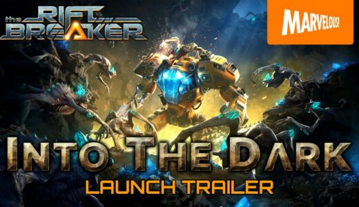『The Riftbreaker（リフトブレイカー）』ダウンロードコンテンツ「Into the Dark」紹介トレーラー