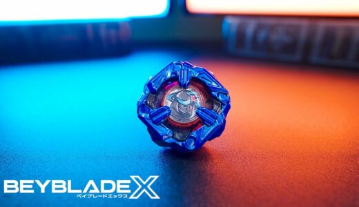 【限定激レアベイレビュー】シノビナイフ   メタルコート：ブルー登場！最新ゲーム ベイブレードエックス XONE 永久特典。「SHINOBIKNIFE4-60LF」  Review #ベイブレードX