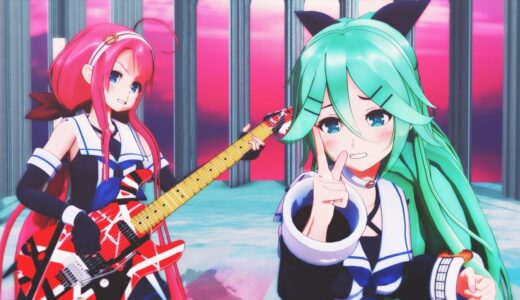 【MMD】 山風＆江風でTell Your World【艦これMMD】 ☆祝！700人記念リメイク！