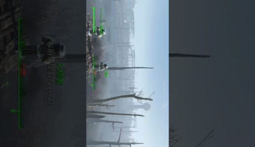 【Fallout4】Settlement Attacks - Murkwater Construction Site（マークウォーター建設現場） #Shorts #fallout4  #フォールアウト
