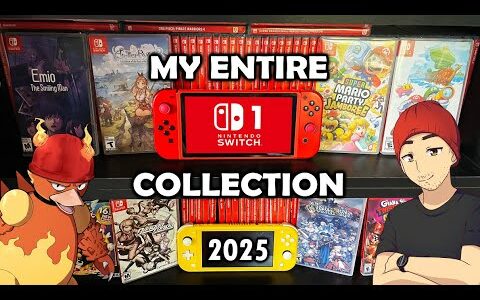 MY COMPLETE NINTENDO SWITCH GAME COLLECTION 2025 - Magbo Gaming