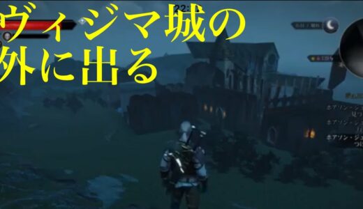 ヴィジマの外に出る ウィッチャー3 裏世界