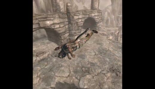 【Skyrim】ソブンガルデにホールインワン　#Shorts