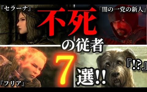 不死の従者７選！【SKYRIM 解説】